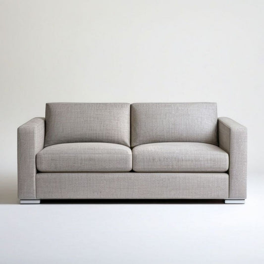 2-Sitzer-Sofa Hellgrau, 170 x 90 x 85 cm